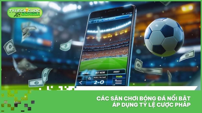 Các sân chơi bóng đá nổi bật áp dụng tỷ lệ cược Pháp