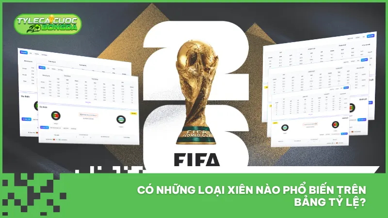 Xiên hỗn hợp, xiên cùng trận và xiên phức hợp là những loại kèo xiên phổ biến hiện nay