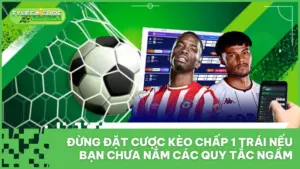 Đừng Đặt Cược Kèo Chấp 1 Trái Nếu Bạn Chưa Nắm Các Quy Tắc Ngầm